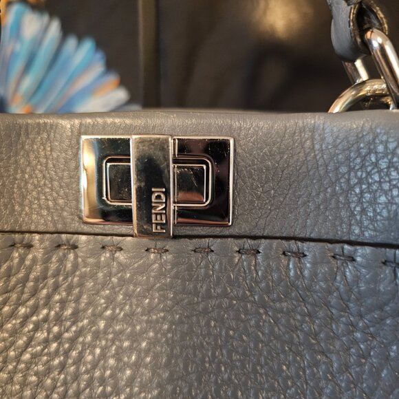 Fendi Peekaboo Mini Selleria Python whipstitch limited edition - Picture 3 of 16